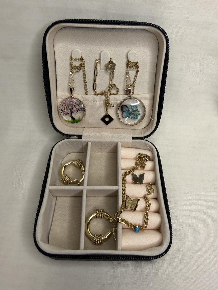 The Grand Box, five-piece gold-finish set